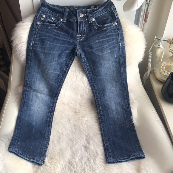 MissMe jeweled sequin jeans size 25 - Picture 5 of 10